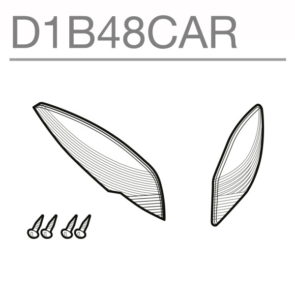 Shad SH48 Replacement Reflectors (Clear)